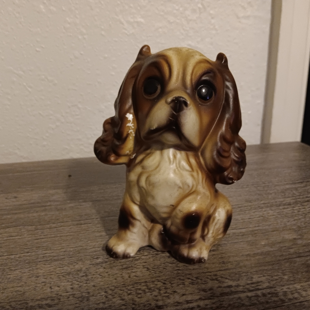 Puppy statue
